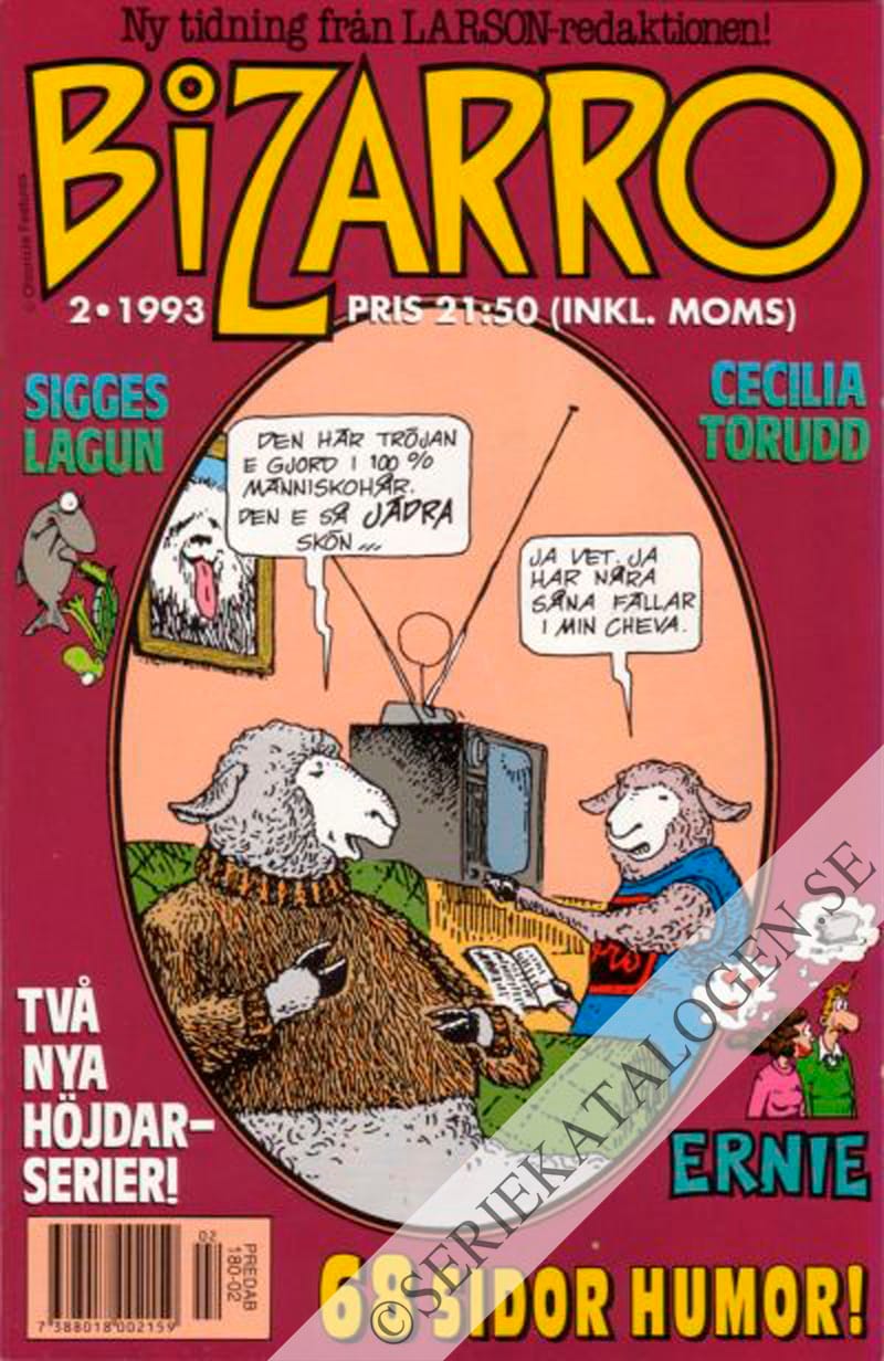 Framsida på Bizarro #2 (1993)