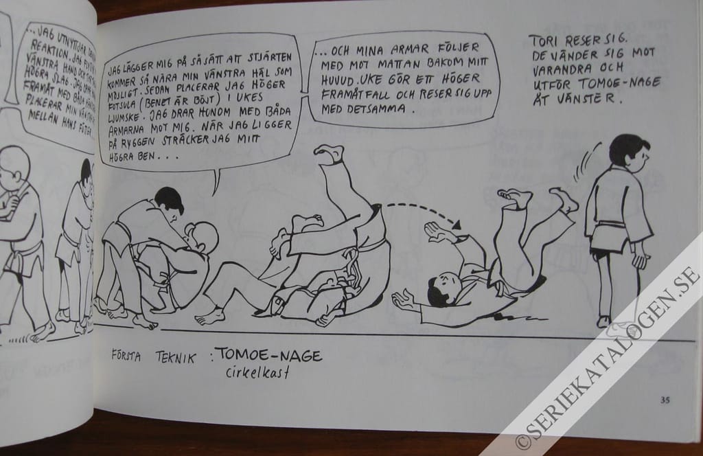 Exempel på Judo till svartbälten - 1:a dan och 2:a dan (1982)