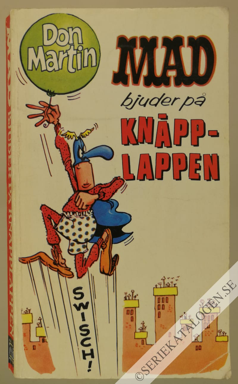 Framsida på MAD-pocket MAD bjuder på Knäpplappen (1967)