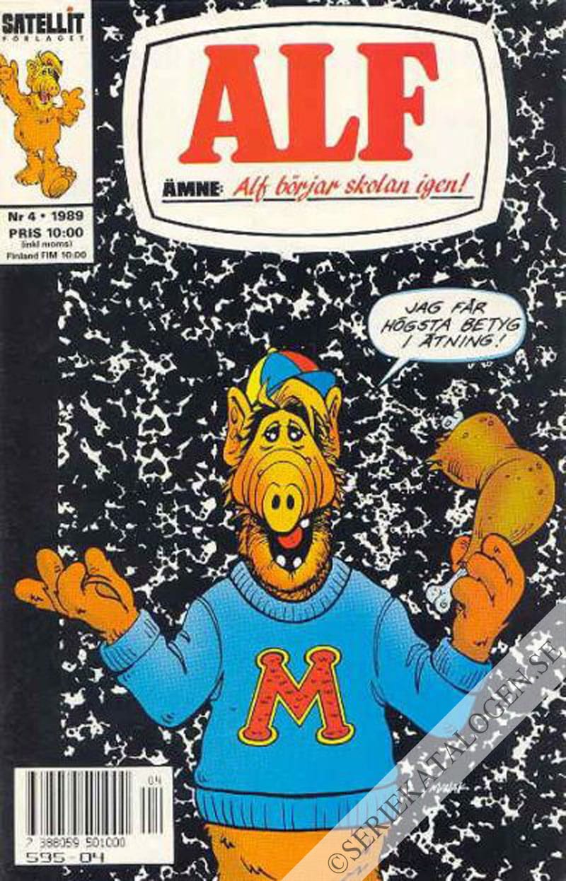 Framsida på Alf #4 (1989)