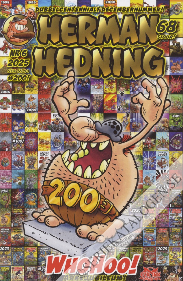 Framsida på Herman Hedning #6 (2025)