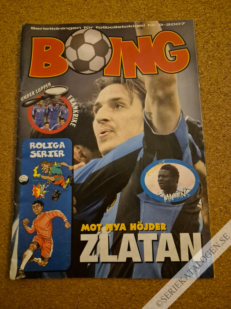 Framsida på Boing #9 (2007)