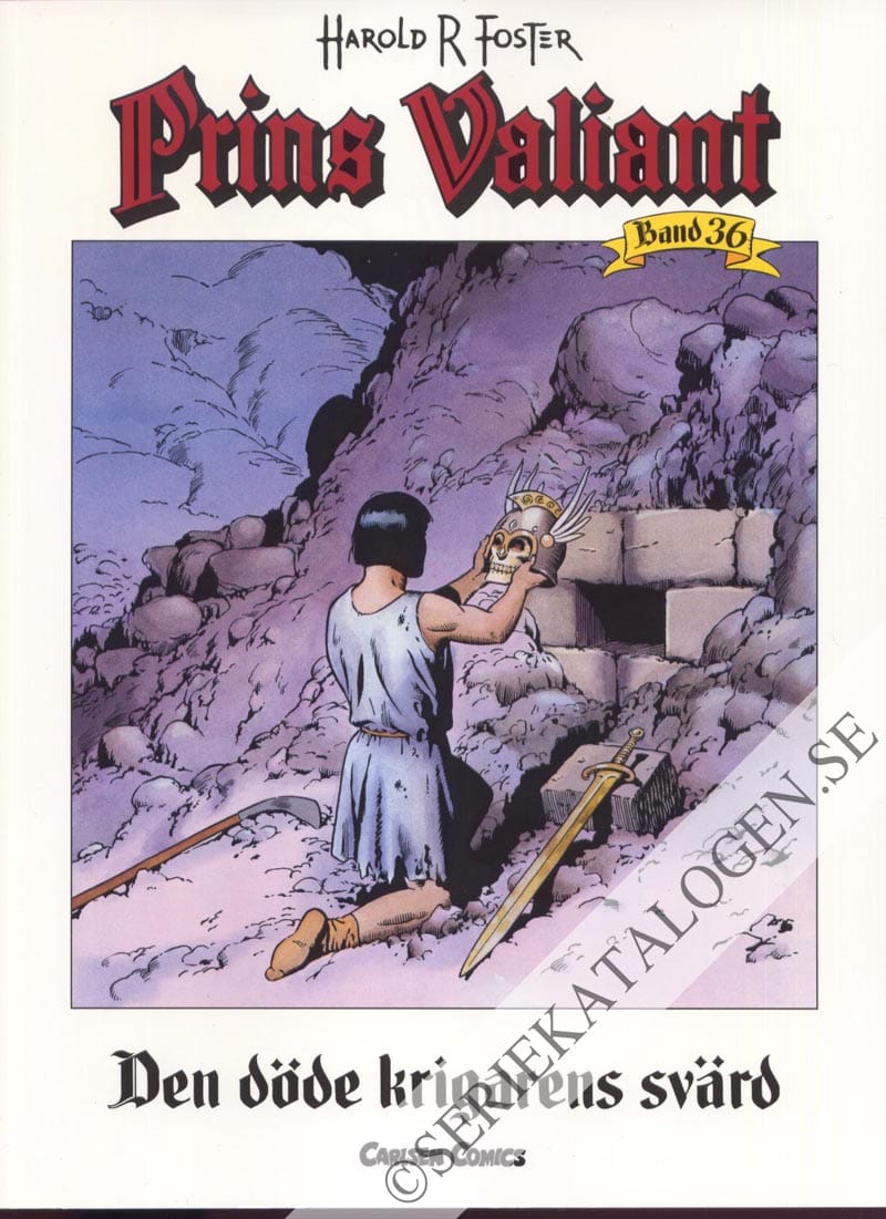 Framsida på Prins Valiant Den döde krigarens svärd (2006)