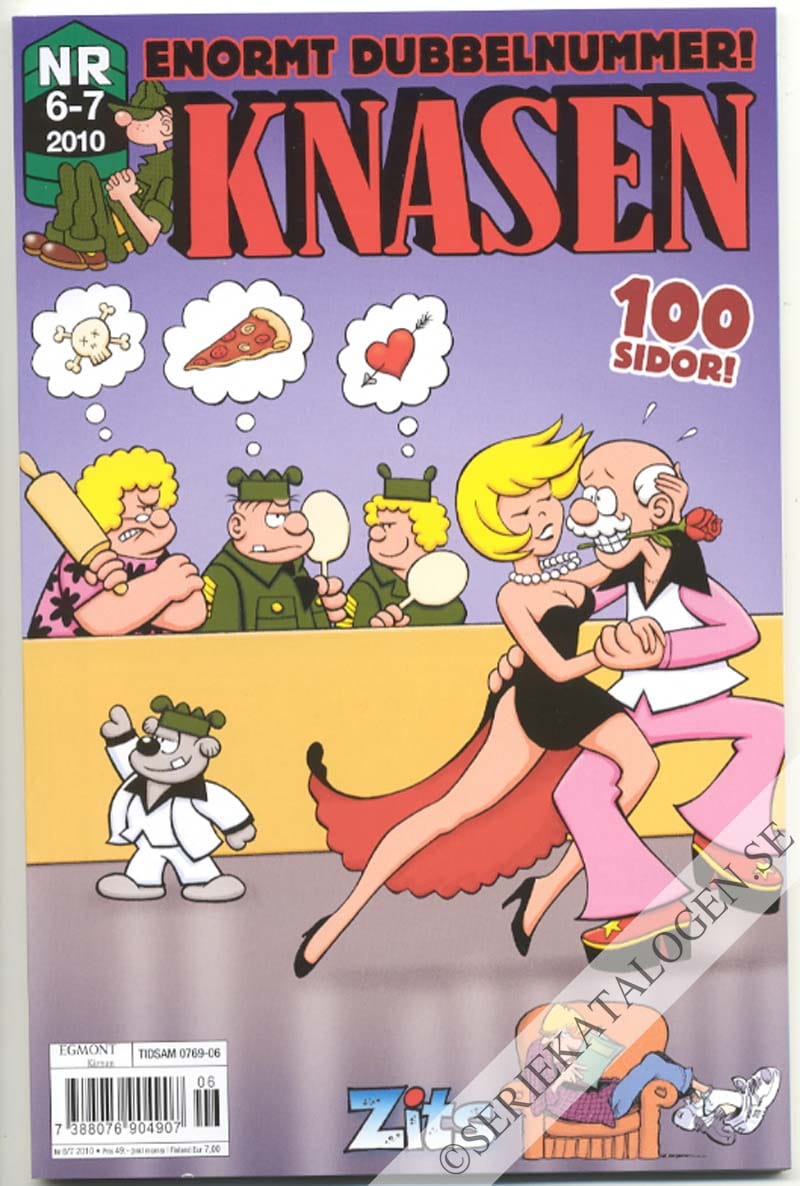Framsida på Knasen #6-7 (2010)