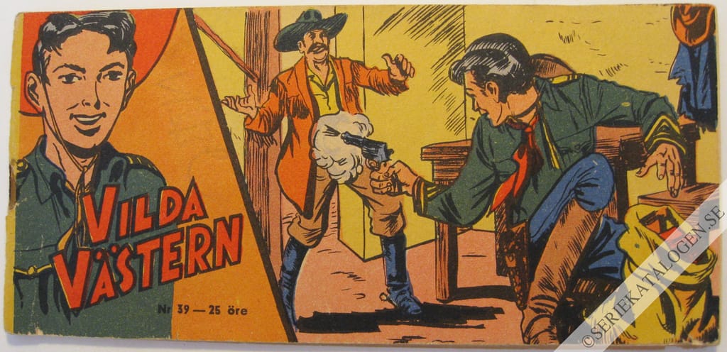 Framsida på Vilda Västern #39 (1957)