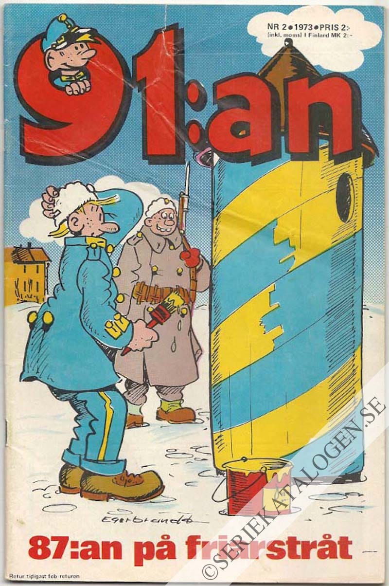 Framsida på 91:an #2 (1973)