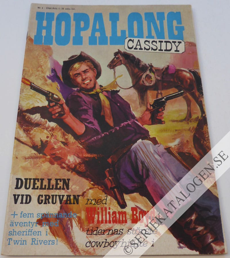 Framsida på Hopalong Cassidy #6 (1964)