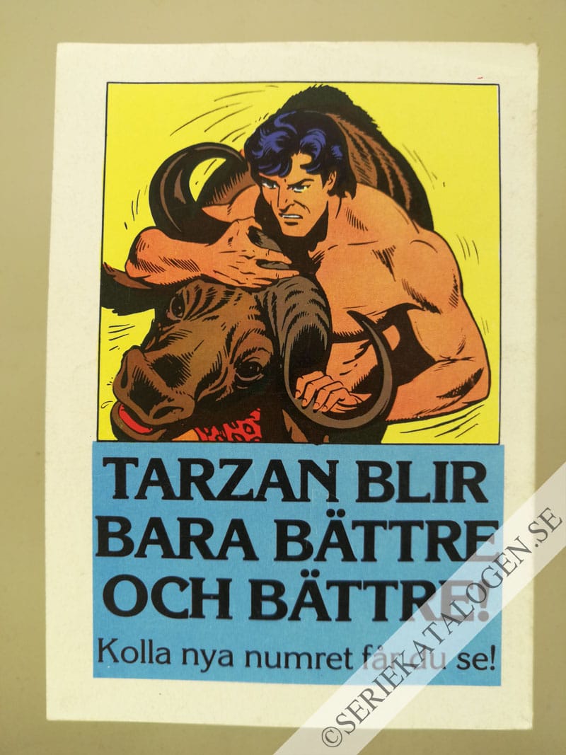 Baksida på Skräckens minut (1985)