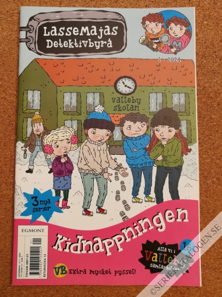Framsida på LasseMajas detektivbyrå #1 (2024)