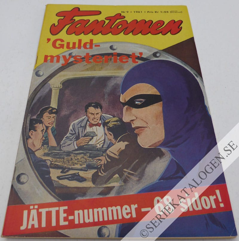 Framsida på Fantomen #9 (1961)
