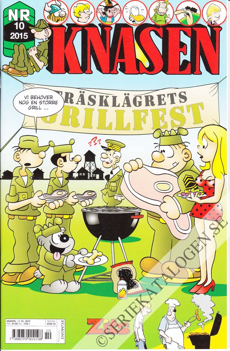 Framsida på Knasen #10 (2015)