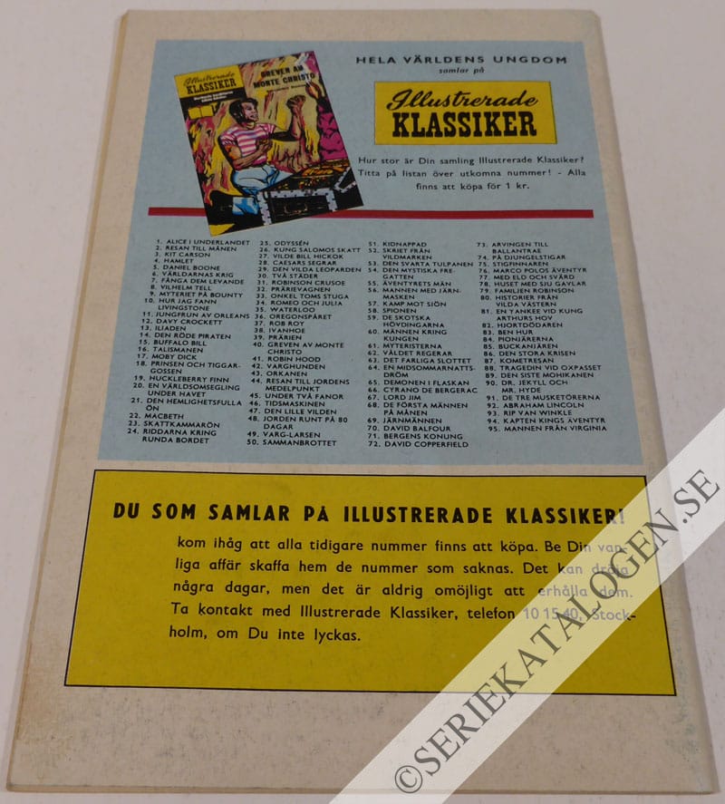 Baksida på Vetenskapens hjältar (1960)