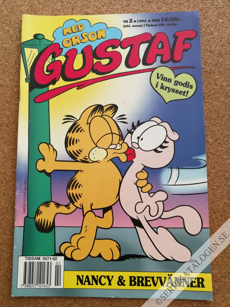 Framsida på Gustaf #2 (1995)