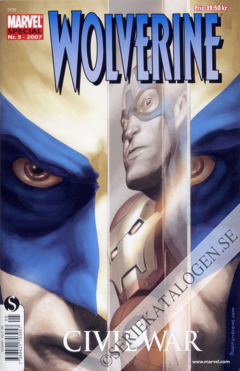 Framsida på Marvel special #5 (2007)
