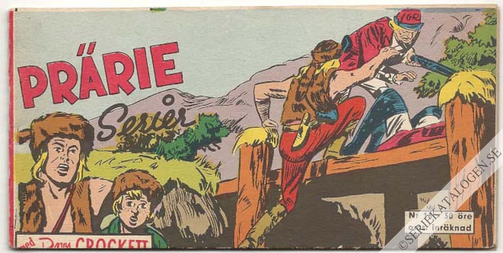 Framsida på Prärie-serier #16 (1960)