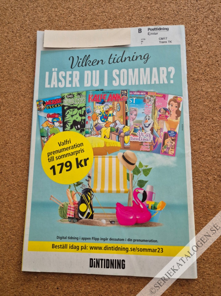 Baksida på Argh! Pirater! (2023)