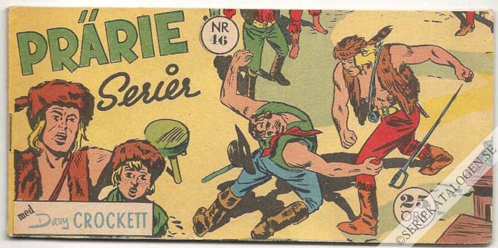 Framsida på Prärie-serier #46 (1957)