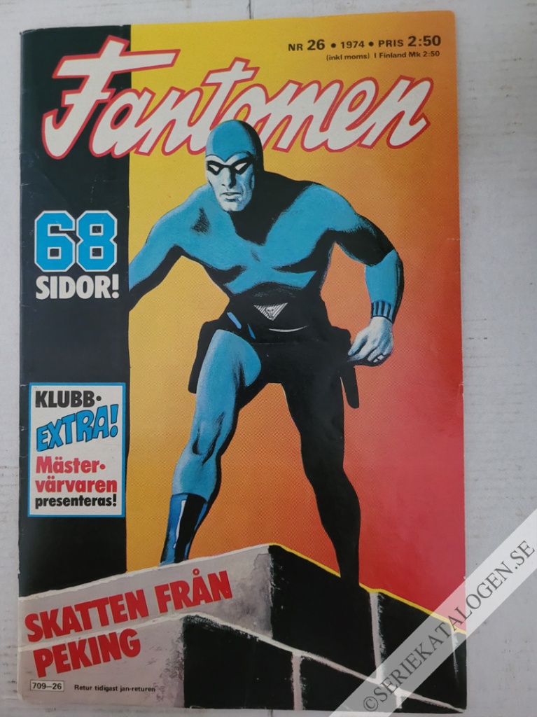 Framsida på Fantomen #26 (1974)