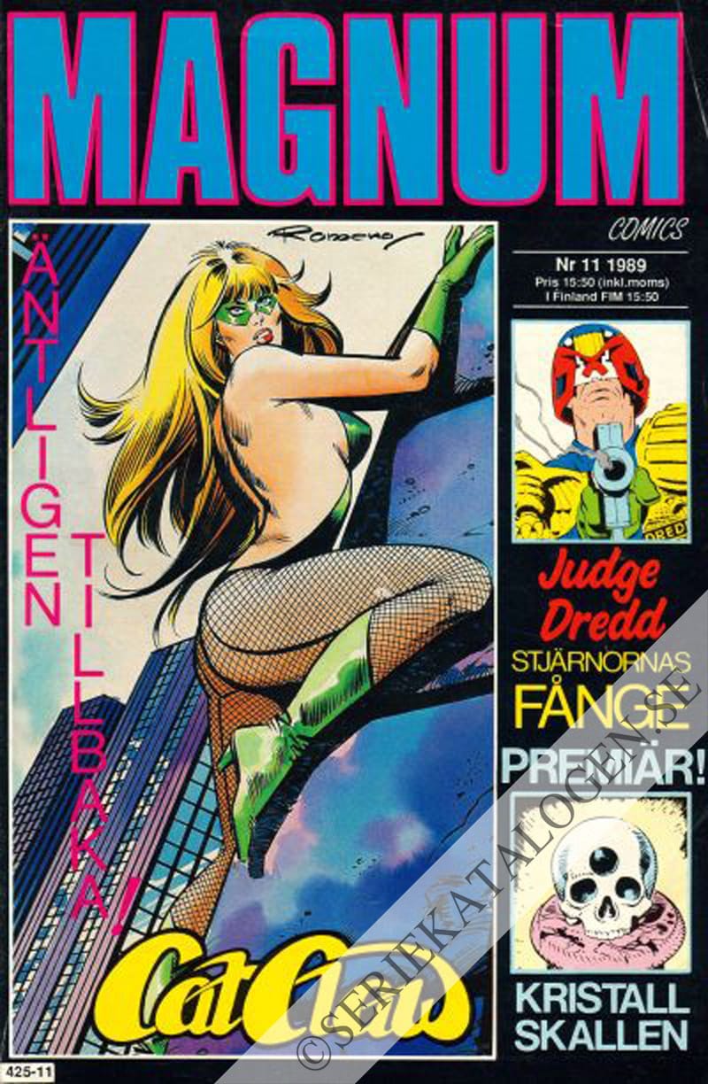 Framsida på Magnum comics #11 (1989)