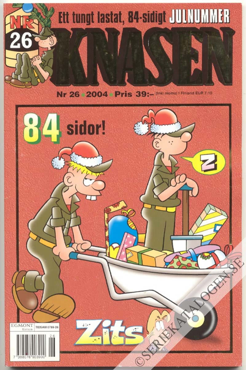 Framsida på Knasen #26 (2004)