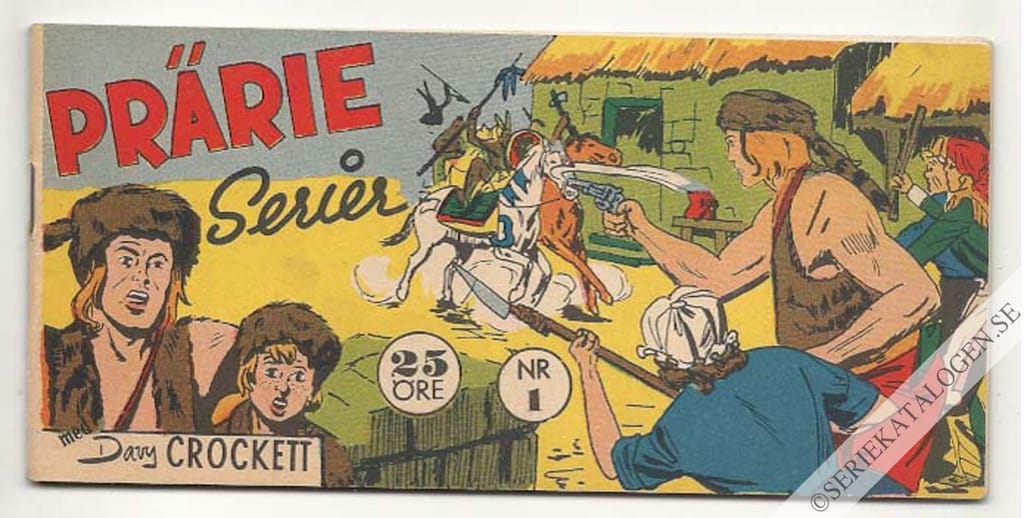 Framsida på Prärie-serier #1 (1958)
