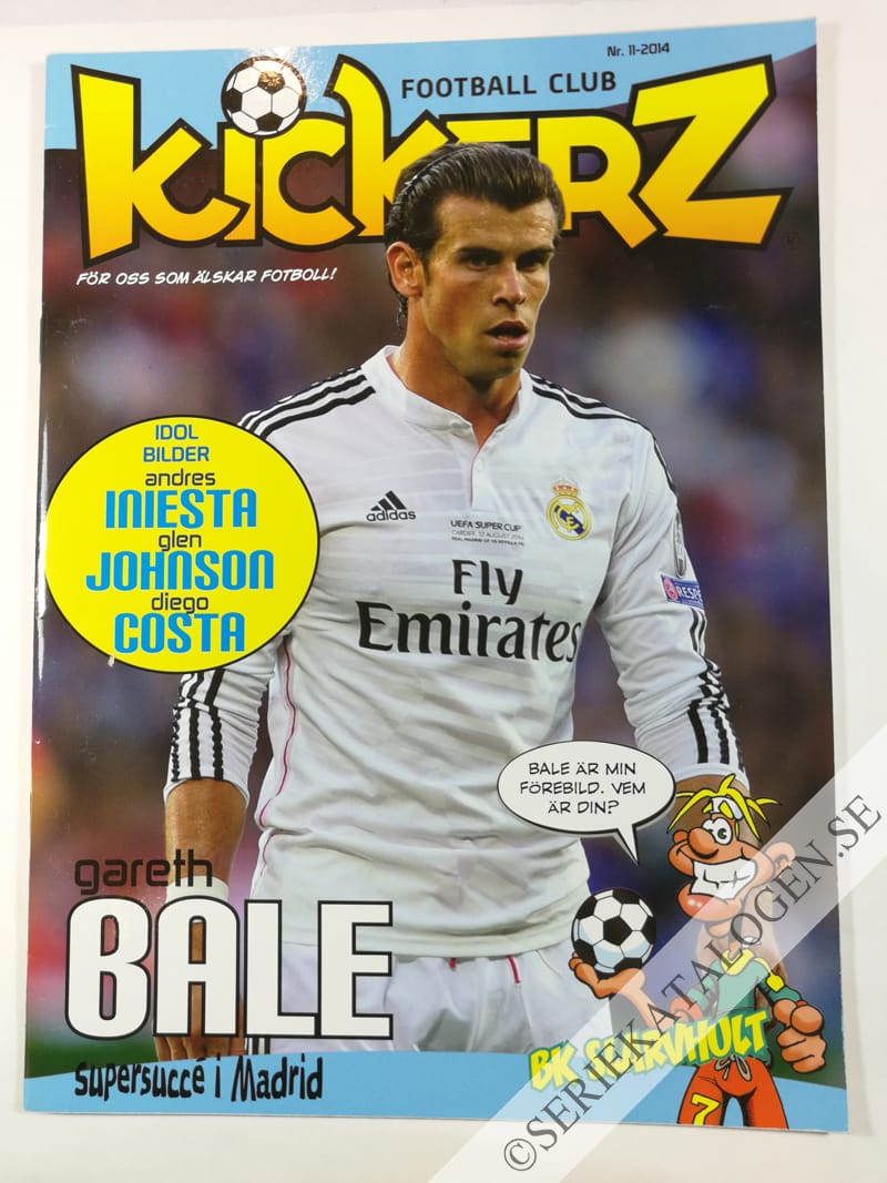 Framsida på Kickerz Football Club #11 (2014)