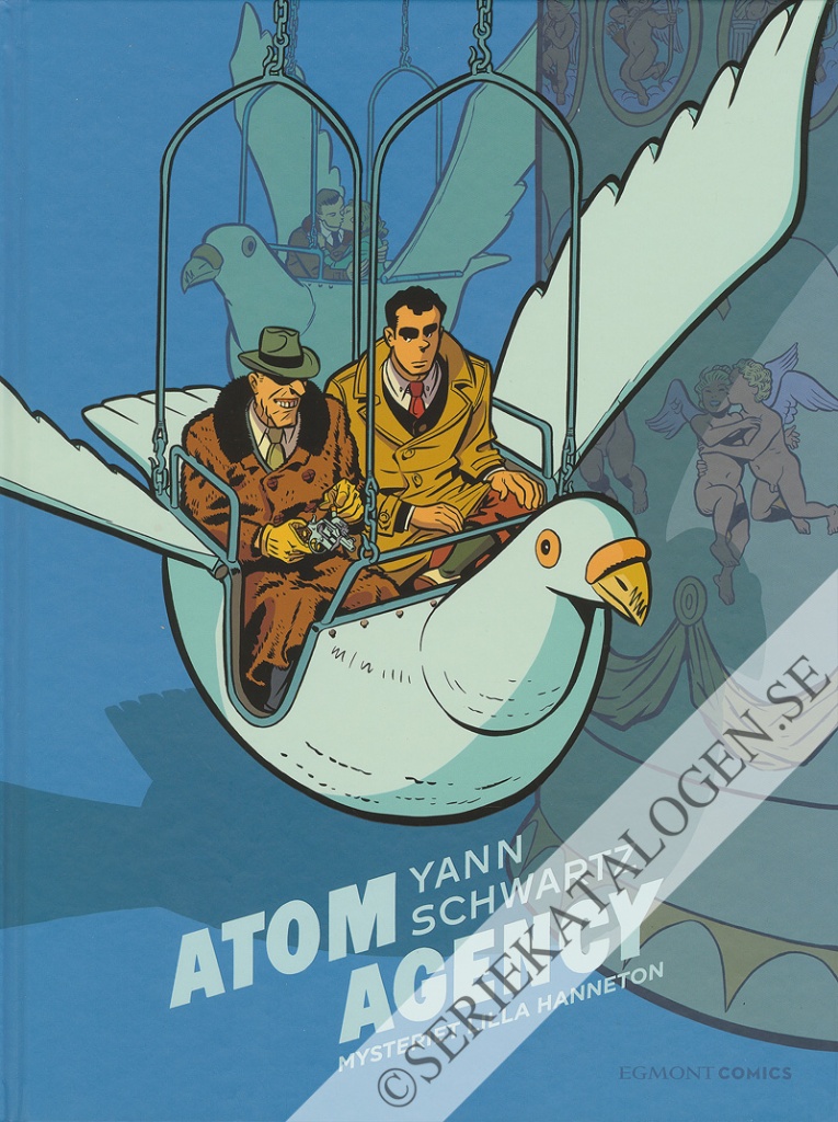 Framsida på Atom Agency Mysteriet Lilla Hanneton (2022)