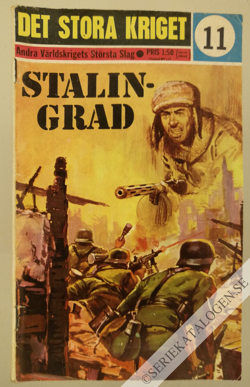 Framsida på Det stora kriget Stalingrad (1966)