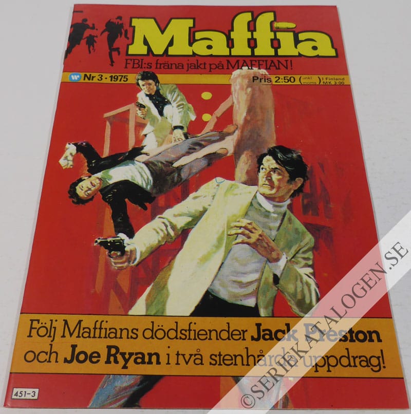 Framsida på Maffia #3 (1975)