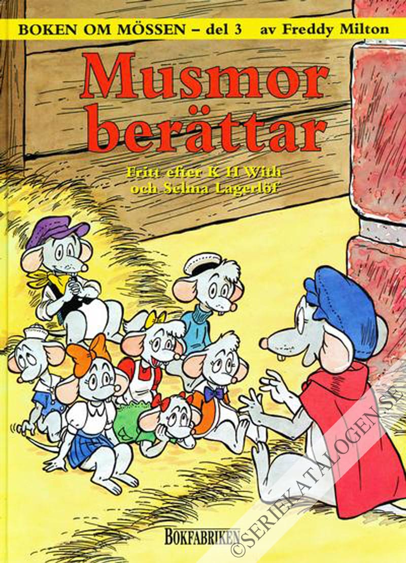 Framsida på Boken om mössen Musmor berättar (1999)