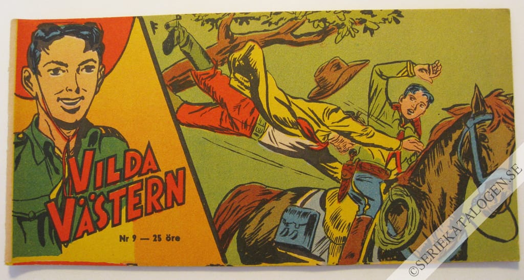 Framsida på Vilda Västern #9 (1958)