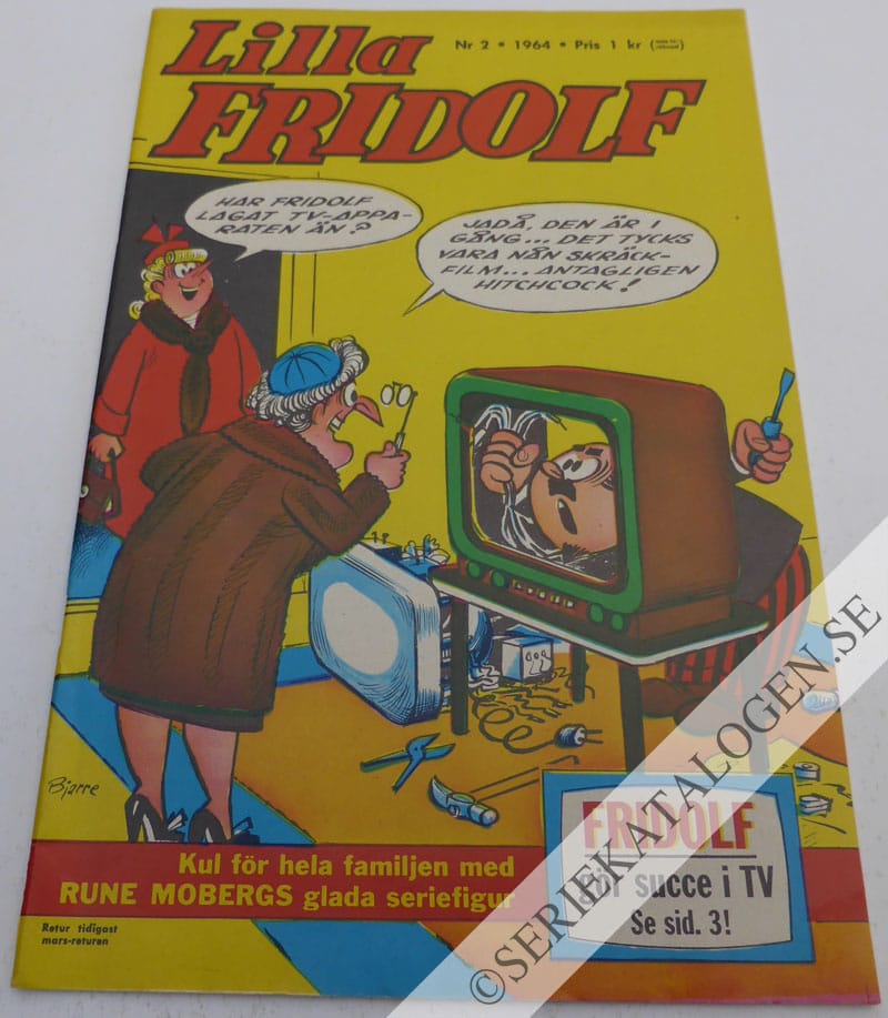 Framsida på Lilla Fridolf #2 (1964)