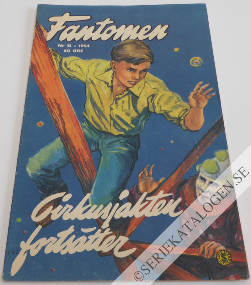 Framsida på Fantomen #13 (1954)
