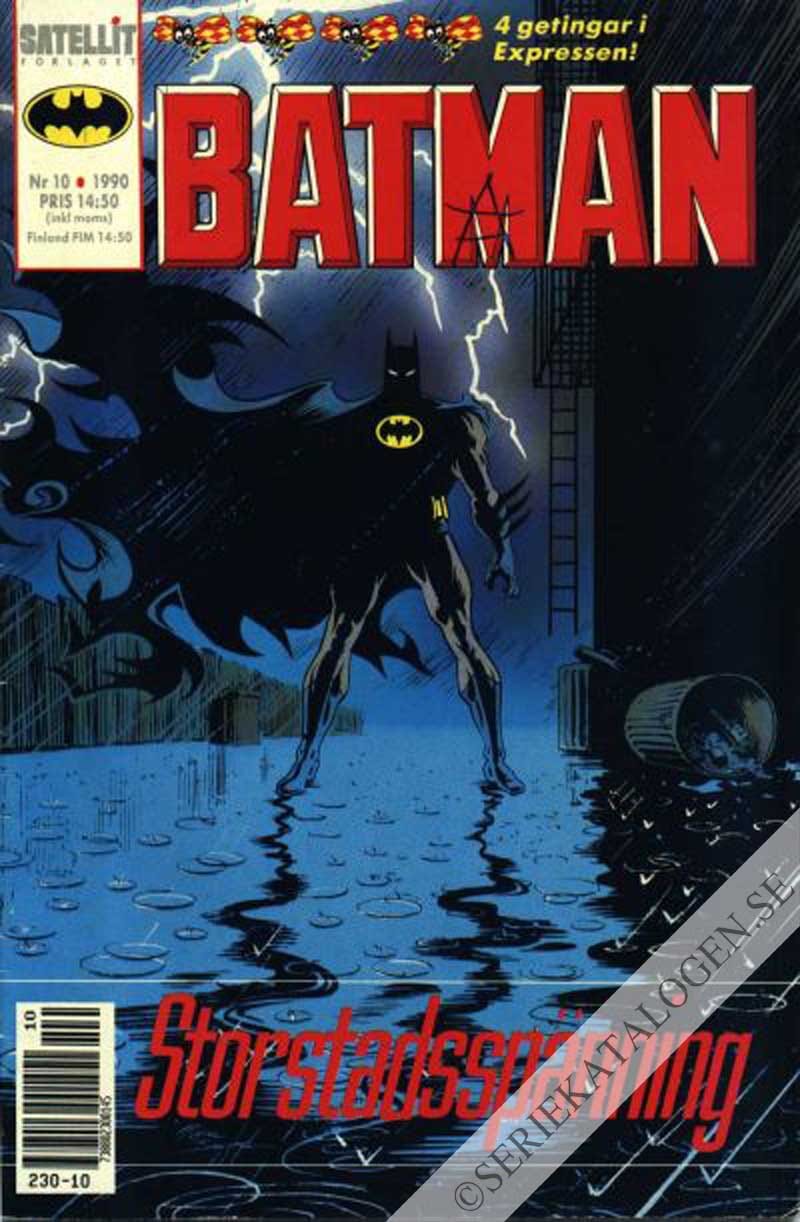 Framsida på Batman #10 (1990)