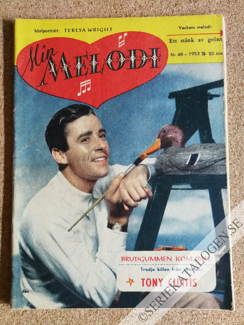 Framsida på Min melodi #48 (1953)