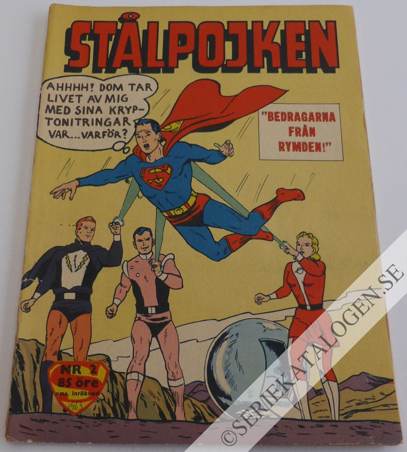 Framsida på Stålpojken #2 (1963)