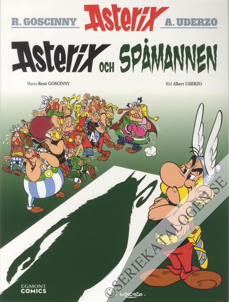 Framsida på Asterix och spåmannen (2023)