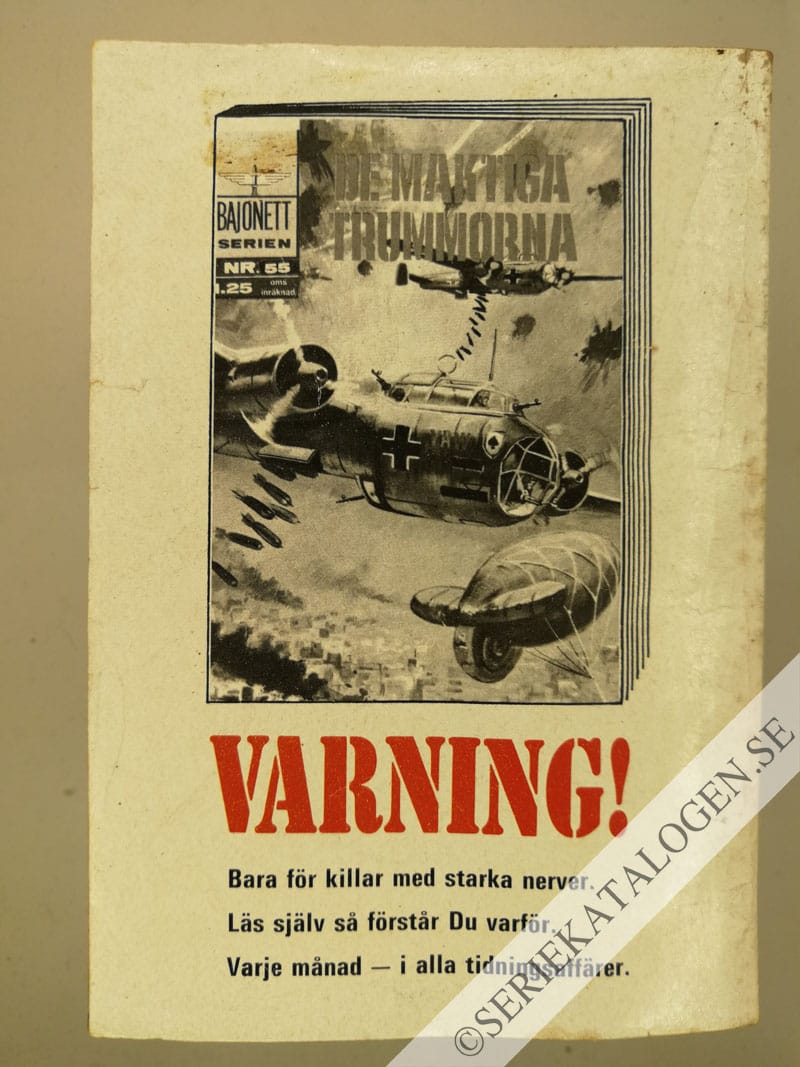 Baksida på Agent i Berlin (1969)