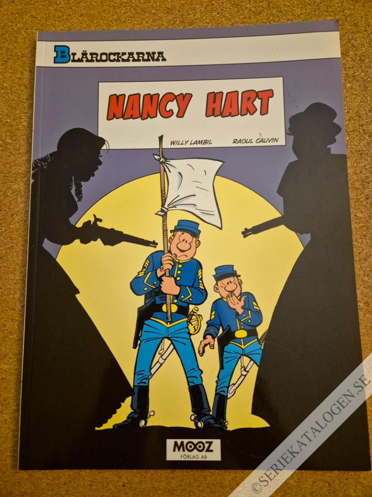 Framsida på Blårockarna Nancy Hart (2016)