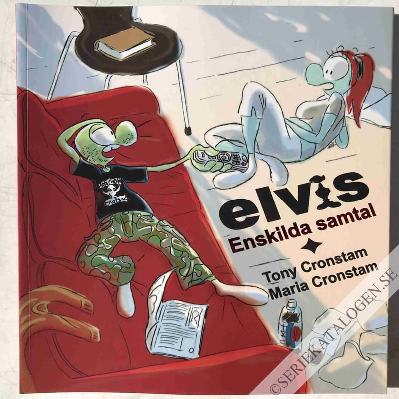 Framsida på Elvis Enskilda samtal (2007)
