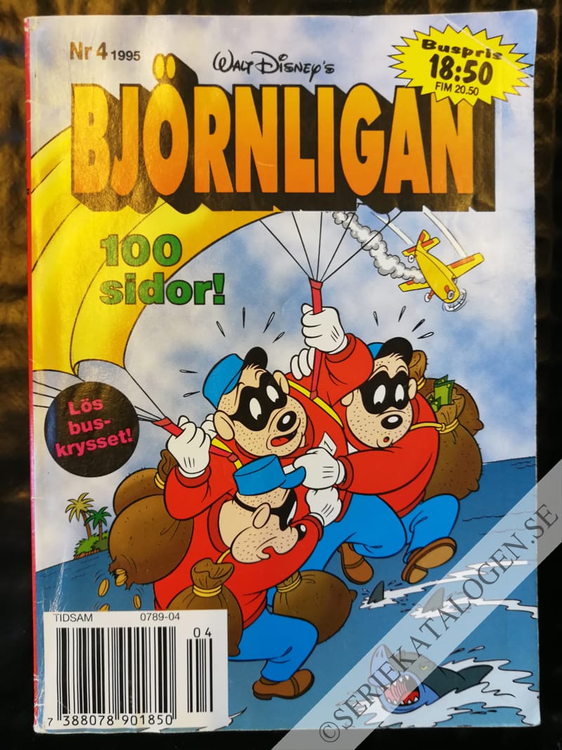 Framsida på Björnligan #4 (1995)