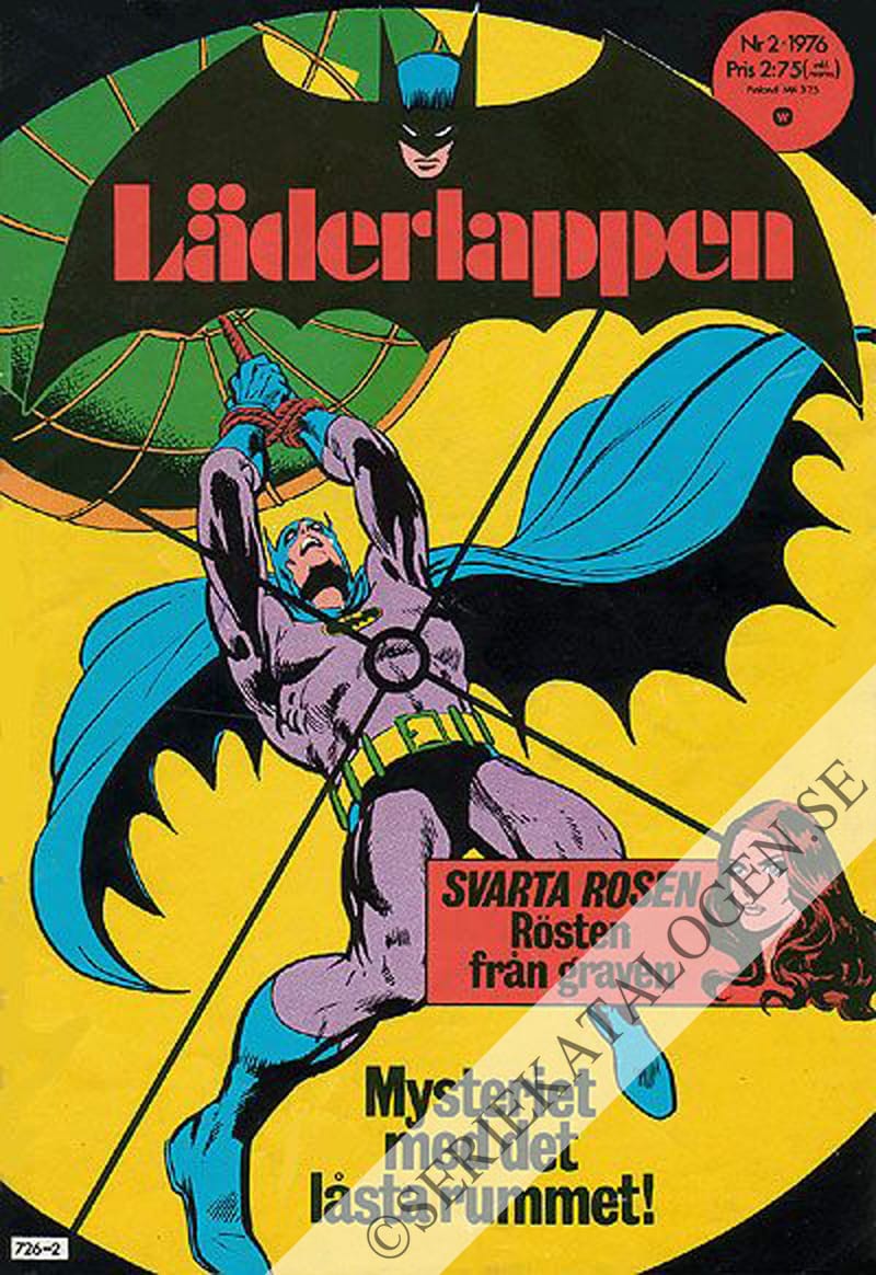 Framsida på Läderlappen och Robin #2 (1976)