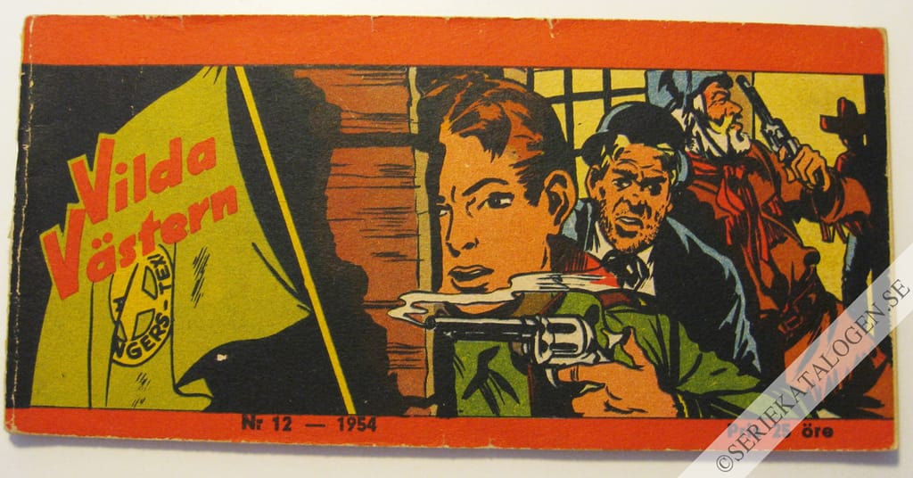 Framsida på Vilda Västern #12 (1954)