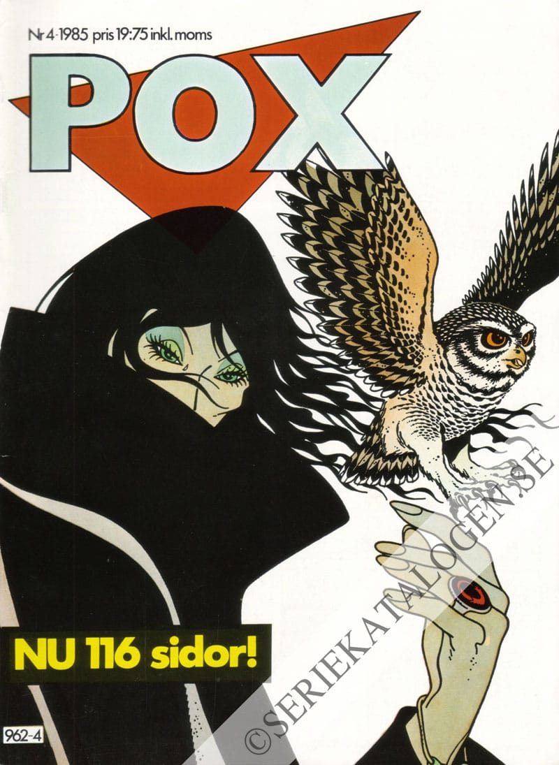 Framsida på Pox #4 (1985)