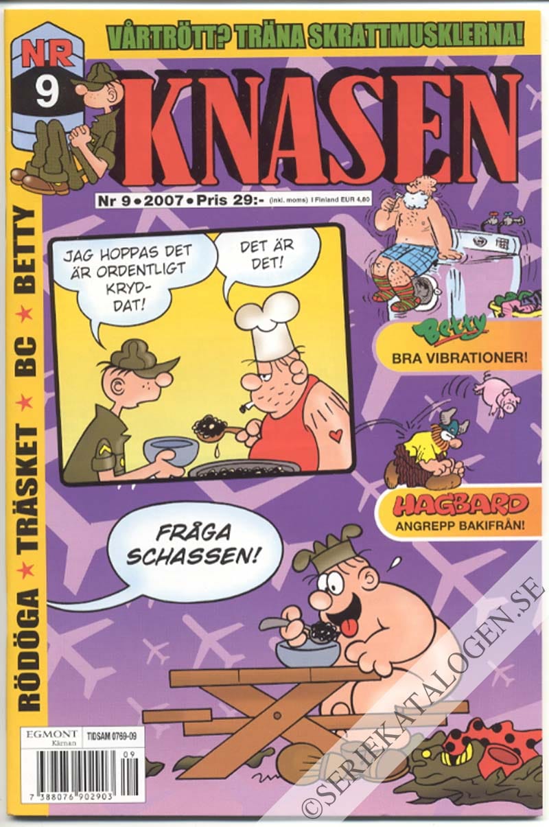 Framsida på Knasen #9 (2007)