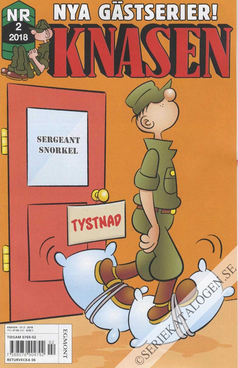 Framsida på Knasen #2 (2018)