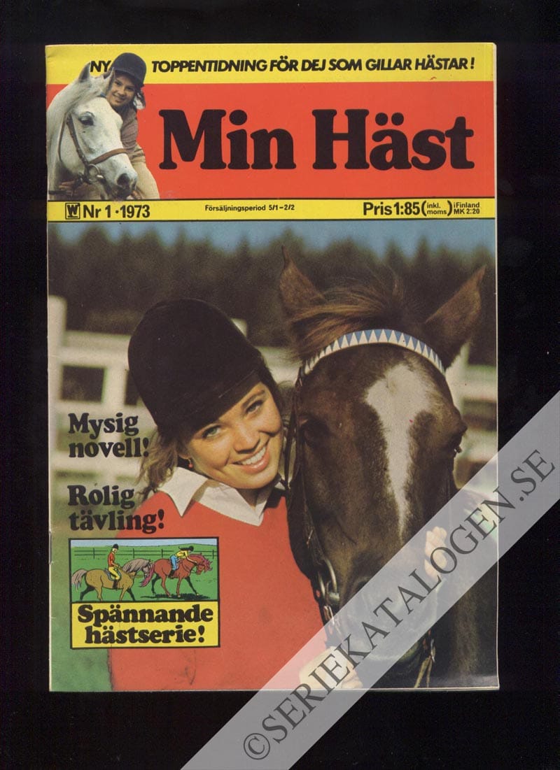 Framsida på Min häst #1 (1973)