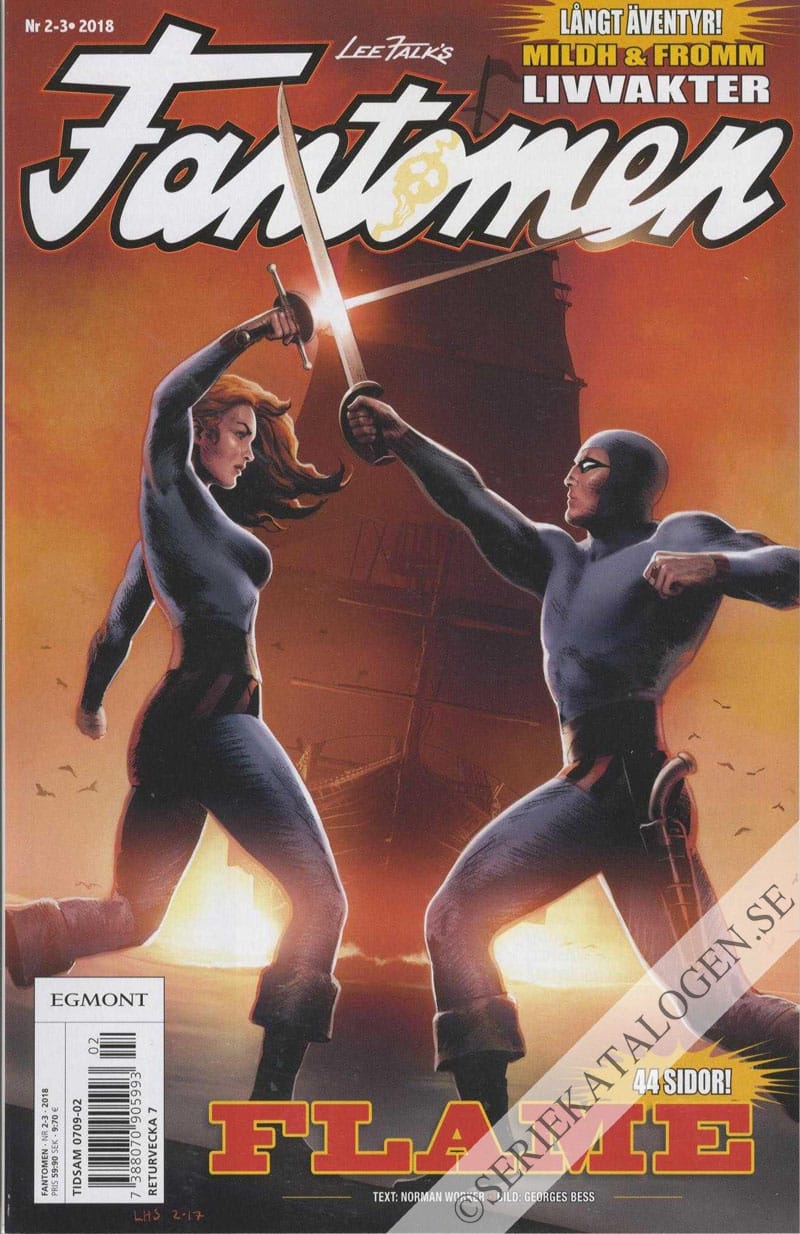 Framsida på Fantomen #2-3 (2018)