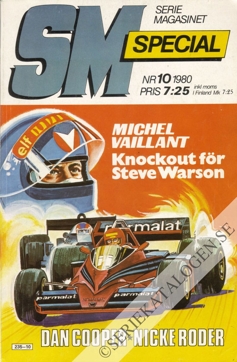 Framsida på Seriemagasinet specialalbum #10 (1980)