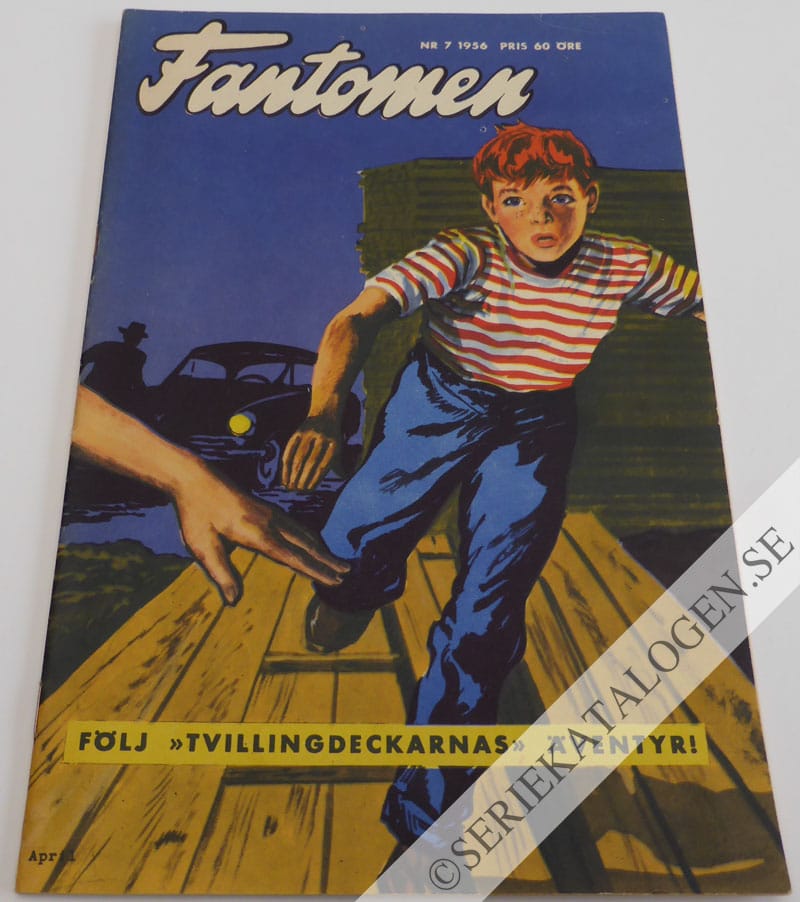 Framsida på Fantomen #7 (1956)